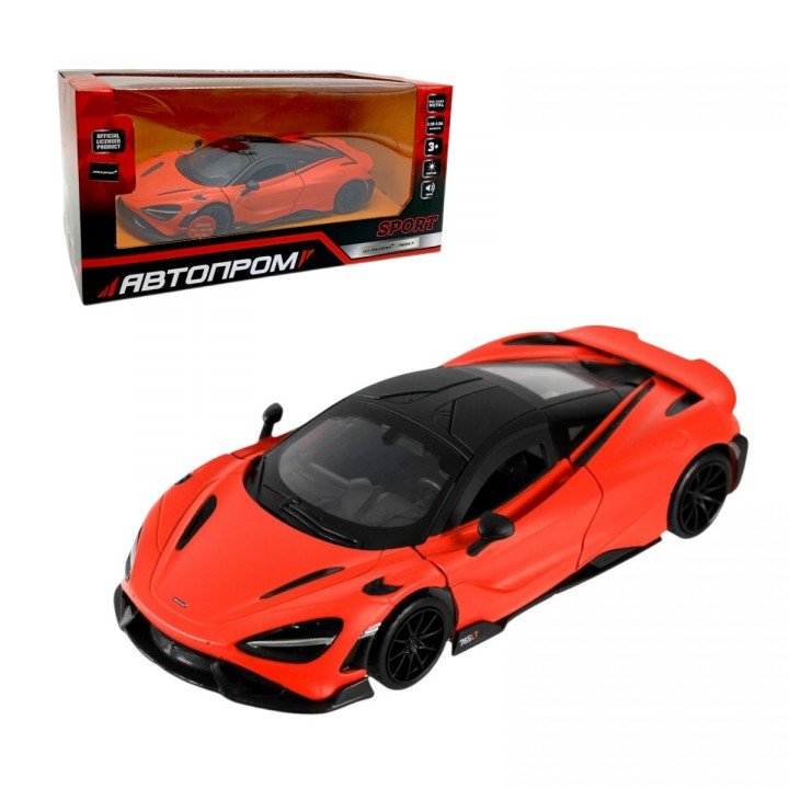 Машина металева 1:24 "McLaren 765 LT"