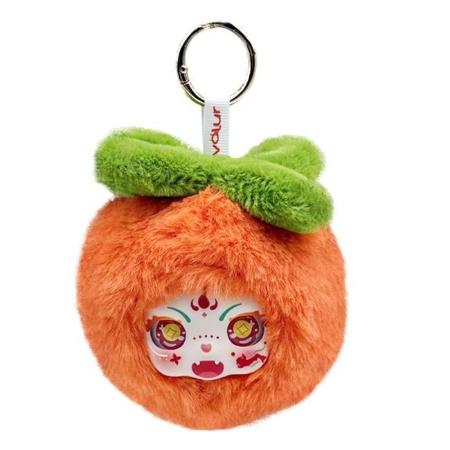 Іграшка-брелок мʼяконабивна "Соковита мандаринка Кіа" серія Талісмани, 9см.