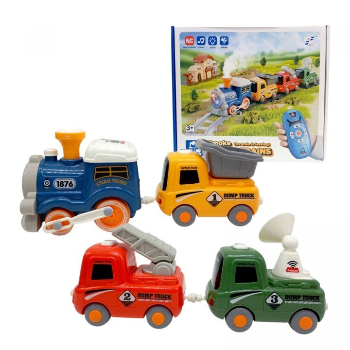 Залізниця на радіокеруванні в коробці