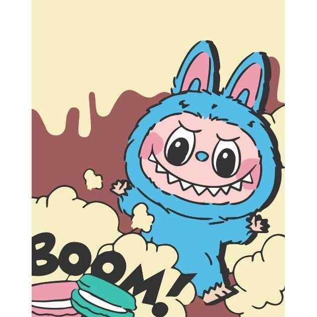 Картина по номерам "Boom" 40х50 см