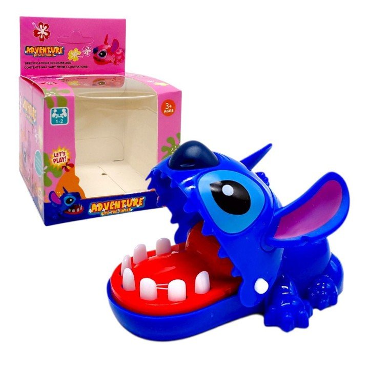 Іграшка-кусачка "Стіч" (синій)