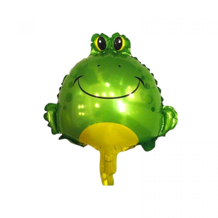 Фольгований шар фігурний "Жаба"