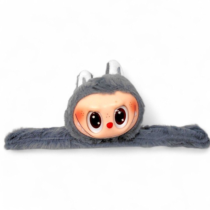 СЛЕП-БРАСЛЕТ LABUBU 9СМ (СІРИЙ)