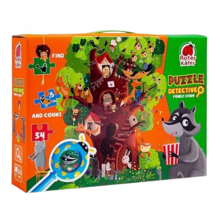 Гра настільна "Пазли-детективи. Лісові історії"