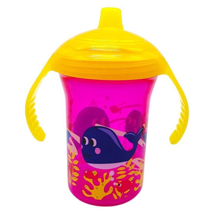 Поїльник-непроливайка, 250 мл (РОЖЕВА)