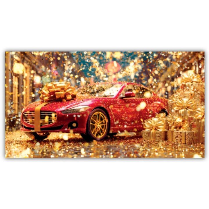 Конверт вітальний (для грошей) 16.5х9х0,5 см