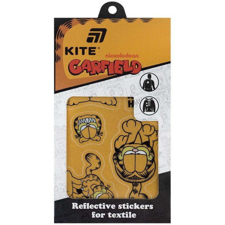 Набір стікерів світловідбиваючих для текстилю, GF