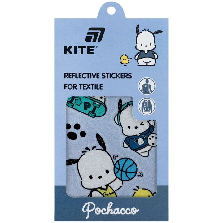 Набір стікерів світловідбиваючих для текстилю, PC