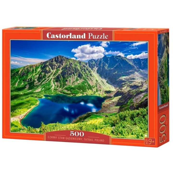 Пазли "Чорний Став озеро Гонсениці в Татрах", 500 елементів