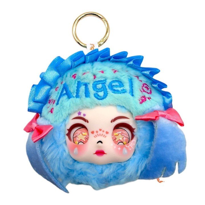 Іграшка-брелок мʼяконабивна "Янгол ночі Еліс" серія Янголи та Демони 9 см.