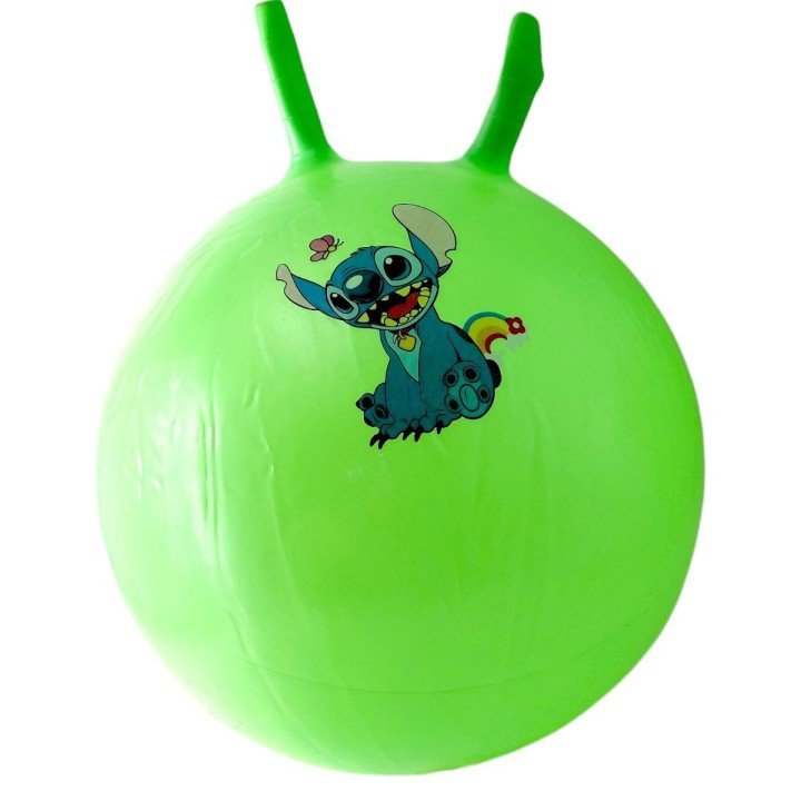 Мʼяч для фітнесу герой, діаметр 43 см (зелений)