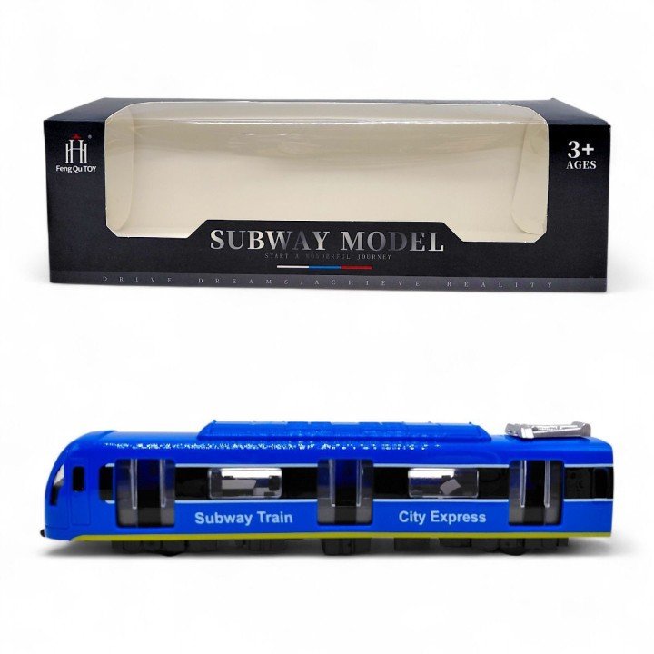 ПОТЯГ МЕТРО "SUBWAY MODEL" (СИНІЙ)