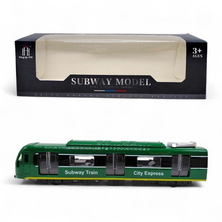 ПОТЯГ МЕТРО "SUBWAY MODEL" (ЗЕЛЕНИЙ)