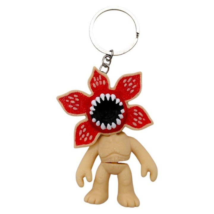 Брелок (3D друк) "Stranger Things (Дивні дива). ДЕМОГОРГОН" (БЕЖЕВИЙ)