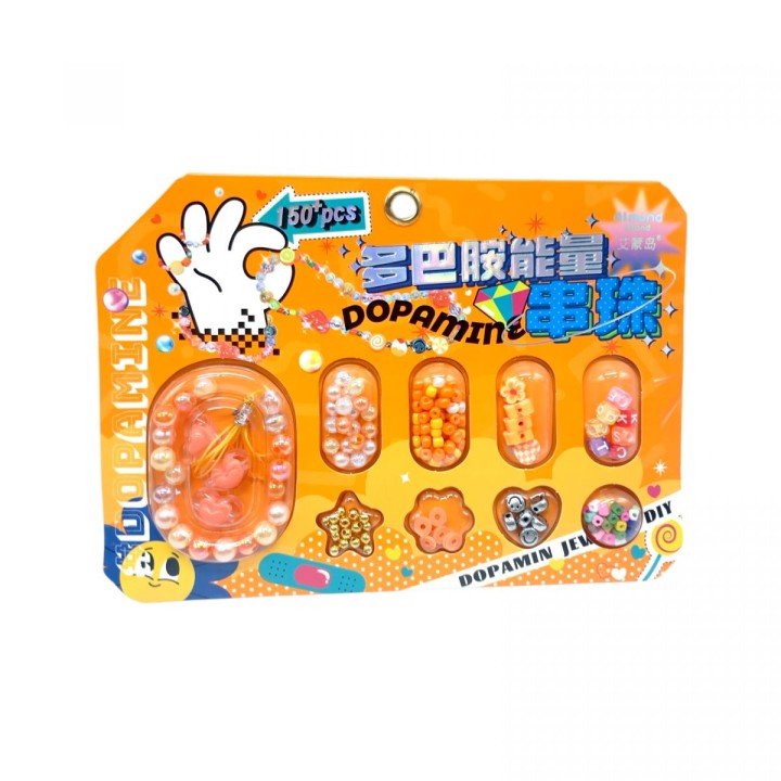 Набір для створення прикрас Стильний креатив (ПОМАРАНЧЕВИЙ)