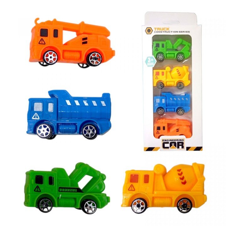 Набір машинок Міський будівельник 6 см