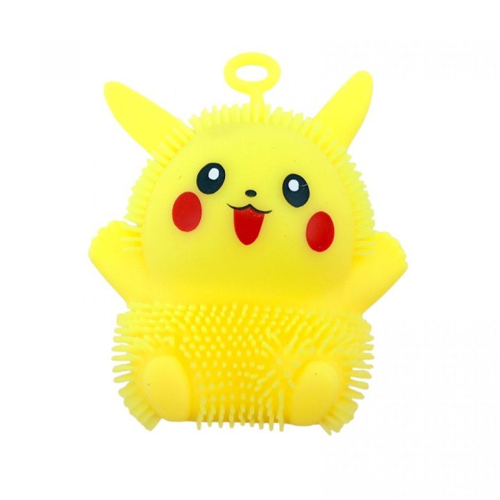 СЯЮЧИЙ СИЛІКОНОВИЙ АНІМЕ ПІКАЧУ 10 см. (ЖОВТИЙ)