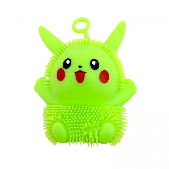СЯЮЧИЙ СИЛІКОНОВИЙ АНІМЕ ПІКАЧУ 10 см. (ЗЕЛЕНИЙ)
