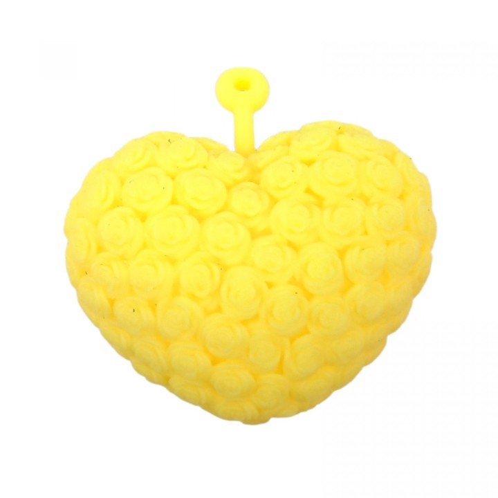 СЕРЦЕ, ЩО СВІТИТЬСЯ (ЖОВТЕ) 10 см.