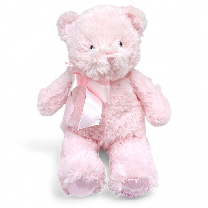 МʼЯКА ІГРАШКА "ЩАСЛИВИЙ ВЕДМЕДИК" 30 СМ (РОЖЕВИЙ)