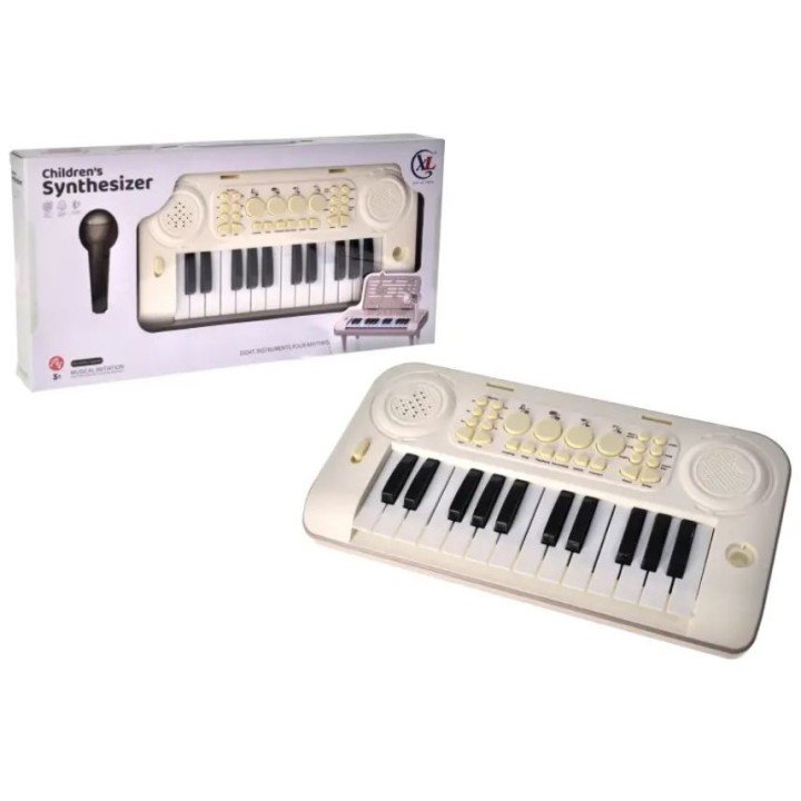 Піаніно на батарейках, з мікрофоном