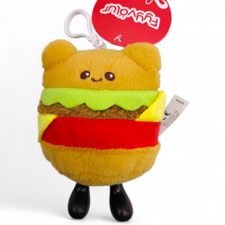 Іграшка мʼяконабивна "Няшний бургер" серія Фуддіки