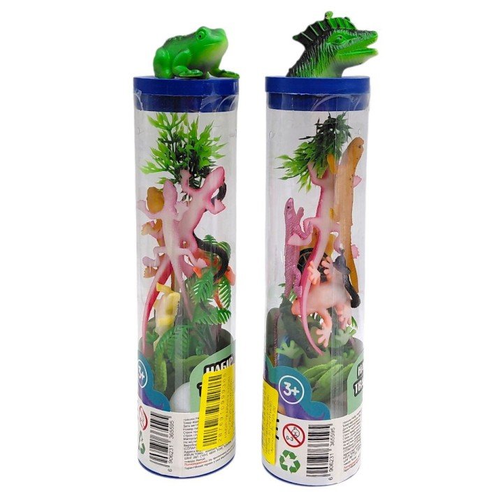 НАБІР ТВАРИН У КОЛБІ (РЕПТИЛІЇ)