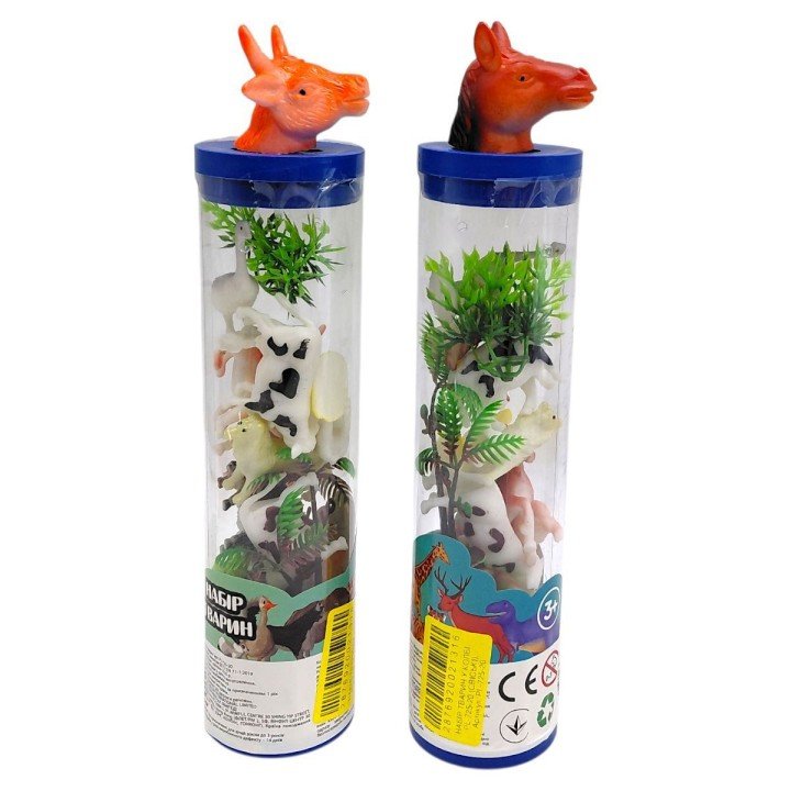 НАБІР ТВАРИН У КОЛБІ (Свійські тварини)