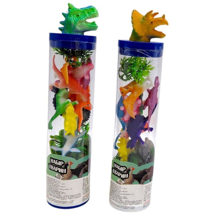 НАБІР ТВАРИН У КОЛБІ (ДИНОЗАВРИ)