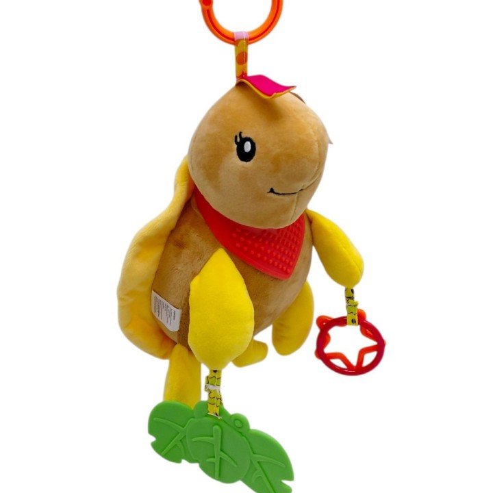 ВЕЛИКЕ  БРЯЗКАЛЬЦЕ МʼЯКЕ "ЗВІРЯТА" (ЧЕРЕПАШКА)