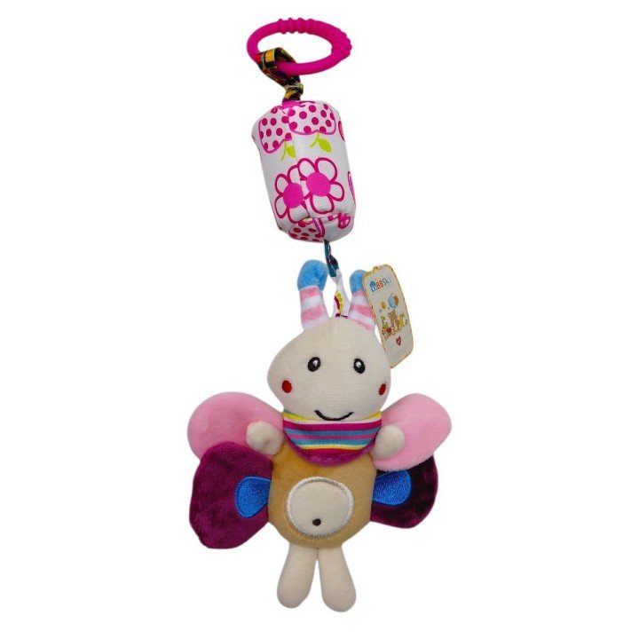 БРЯЗКАЛЬЦЕ З ДЗВІНОЧКОМ ТА КЛІПСОЮ (МЕТЕЛИК)