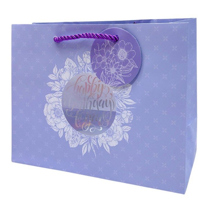 Пакет паперовий, подарунковий, 23х18х10 см