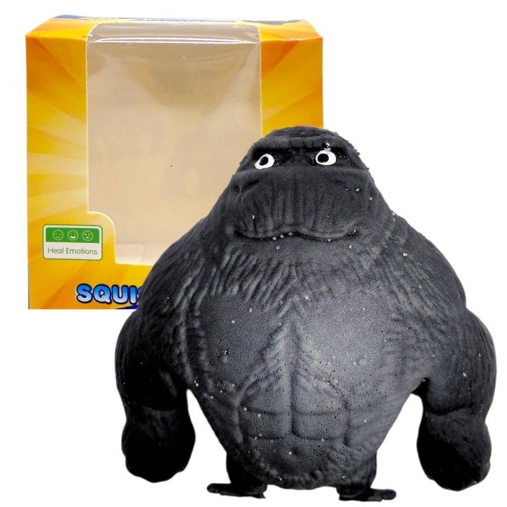 Іграшка антистрес "Кінг-Конг" 9,5 см (ЧОРНИЙ)