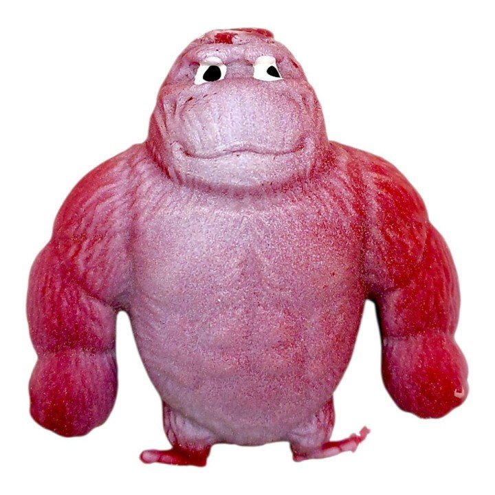 Іграшка-антистрес "ГОРИЛА-ПІНА" 6 см (ЧЕРВОНА)