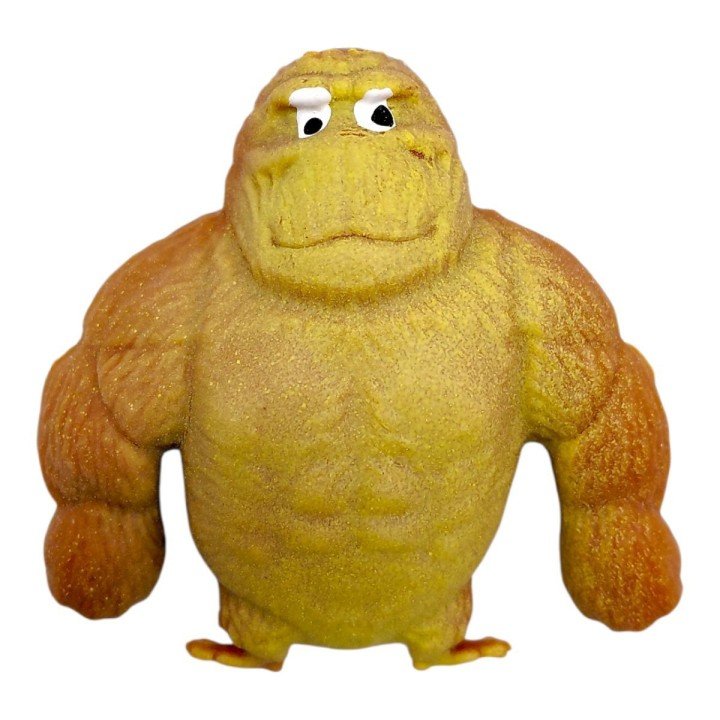 Іграшка-антистрес "ГОРИЛА-ПІНА" 6 см (КОРИЧНЕВА)