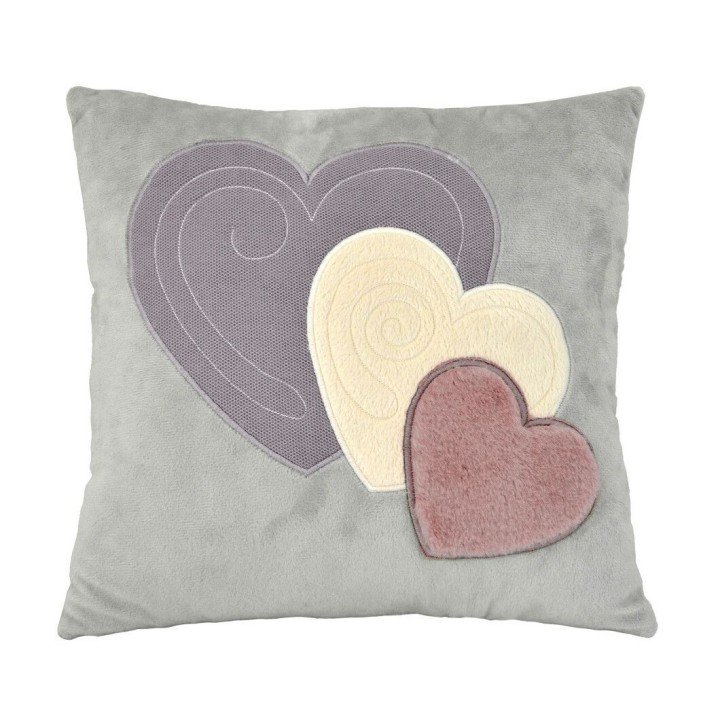 Подушка м'яка "Hearts", 33 см