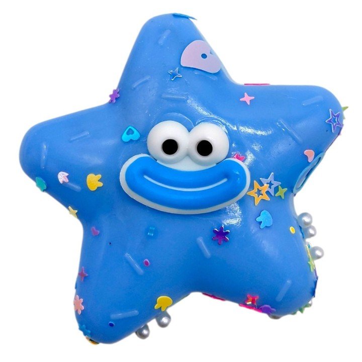 Іграшка антистрес (таба) "Зірочка" 9 см (БЛАКИТНА)