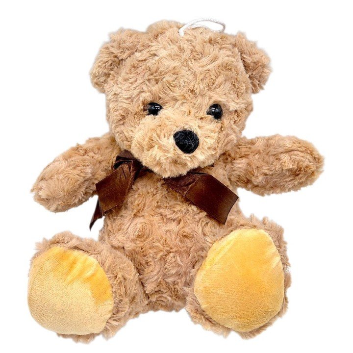 МʼЯКА ІГРАШКА "КОЛЬОРОВИЙ ВЕДМЕДИК" 20 СМ (СВІТЛО-КОРИЧНЕВИЙ)