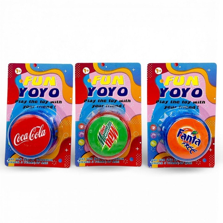 Іграшка "Йо-йо" мікс видів в асортименті, з підсвіткою (9*3*14см)