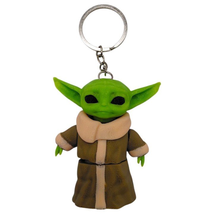 Брелок 3d друк "Бебі Йода"