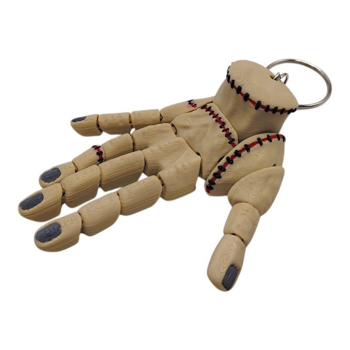 Брелок 3d друк "Рука (Вендздей)"