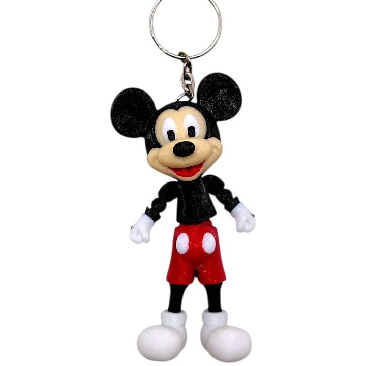 Брелок 3d друк "Міккі Маус"