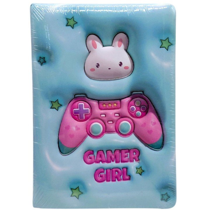 Блокнот 3D Зайчик, формат а5 (МʼЯТНИЙ)