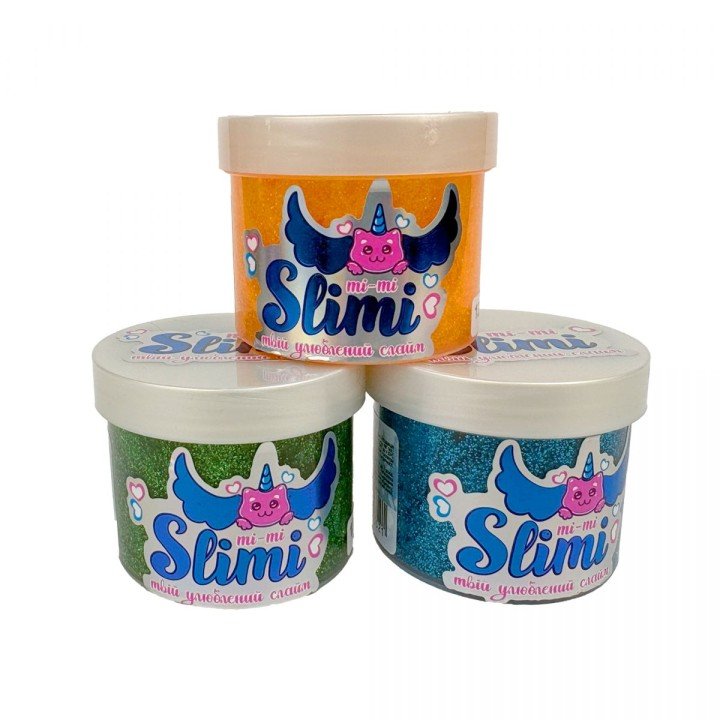 Слайм Strateg "Mi-mi Slimi" 100 г (мікс видів)