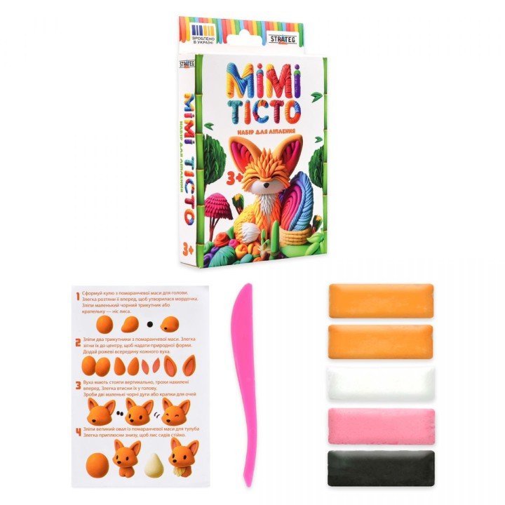 Набір для ліплення "MIMI ТІСТО. Лисичка"