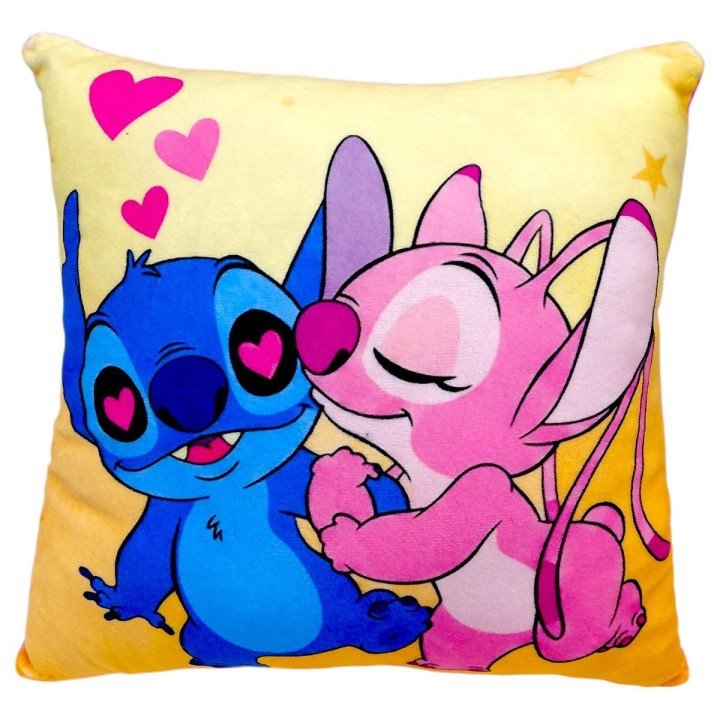 Подушка з принтом "Стіч" 30х30 см