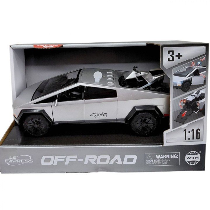 Машинка "Фрикційний джип з квадроциклом"