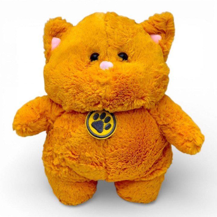 Мʼяка іграшка "Кіт Пуховичок" 34 см (РУДИЙ)