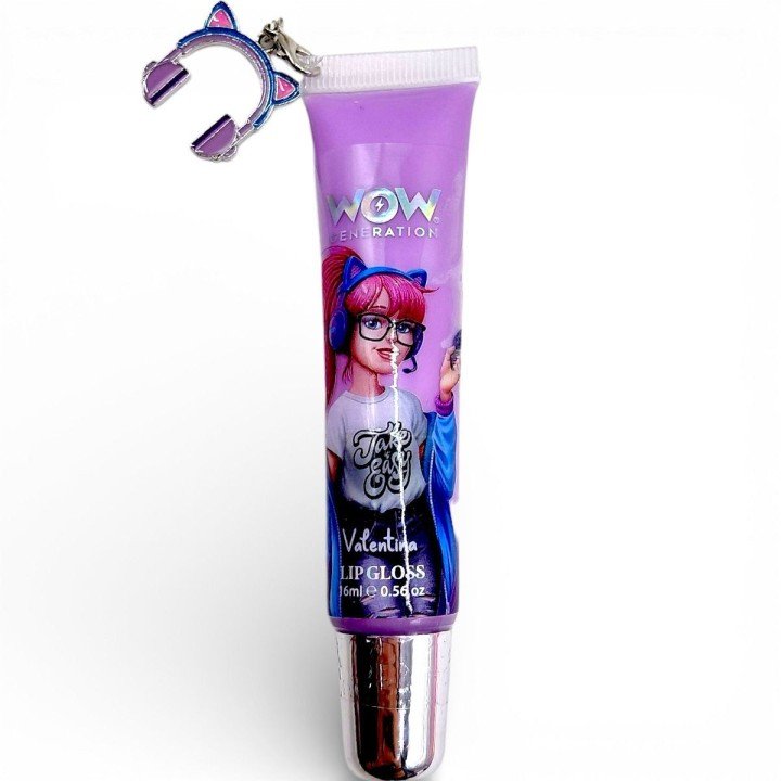 Блиск для губ із шармом "МІС" (ФІОЛЕТОВИЙ)