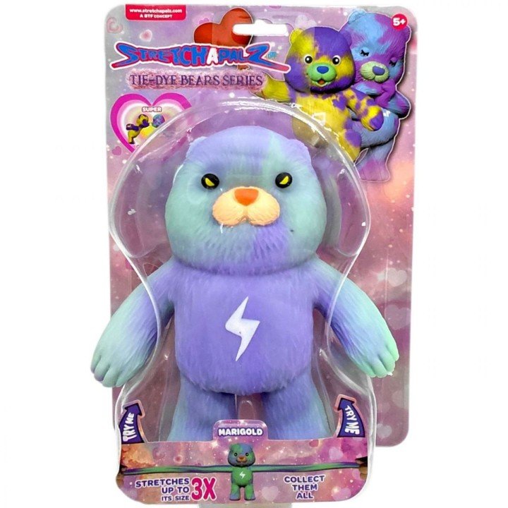 Іграшка-тягнучка "Стрейчапалз" 14см, серія TIE DYE BEARS (ВИД2)